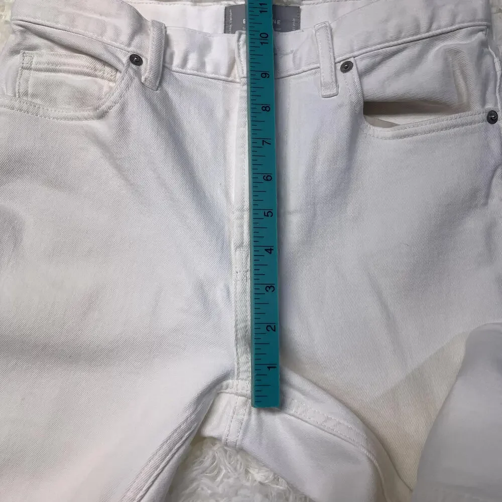 Everlane The High Rise Skinny Jean White 27 Ankle